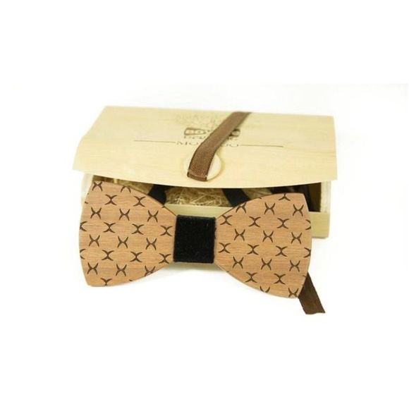 COPY - Gorgeous Wood Bowtie Modgoo Xray black - Picture 4 of 6